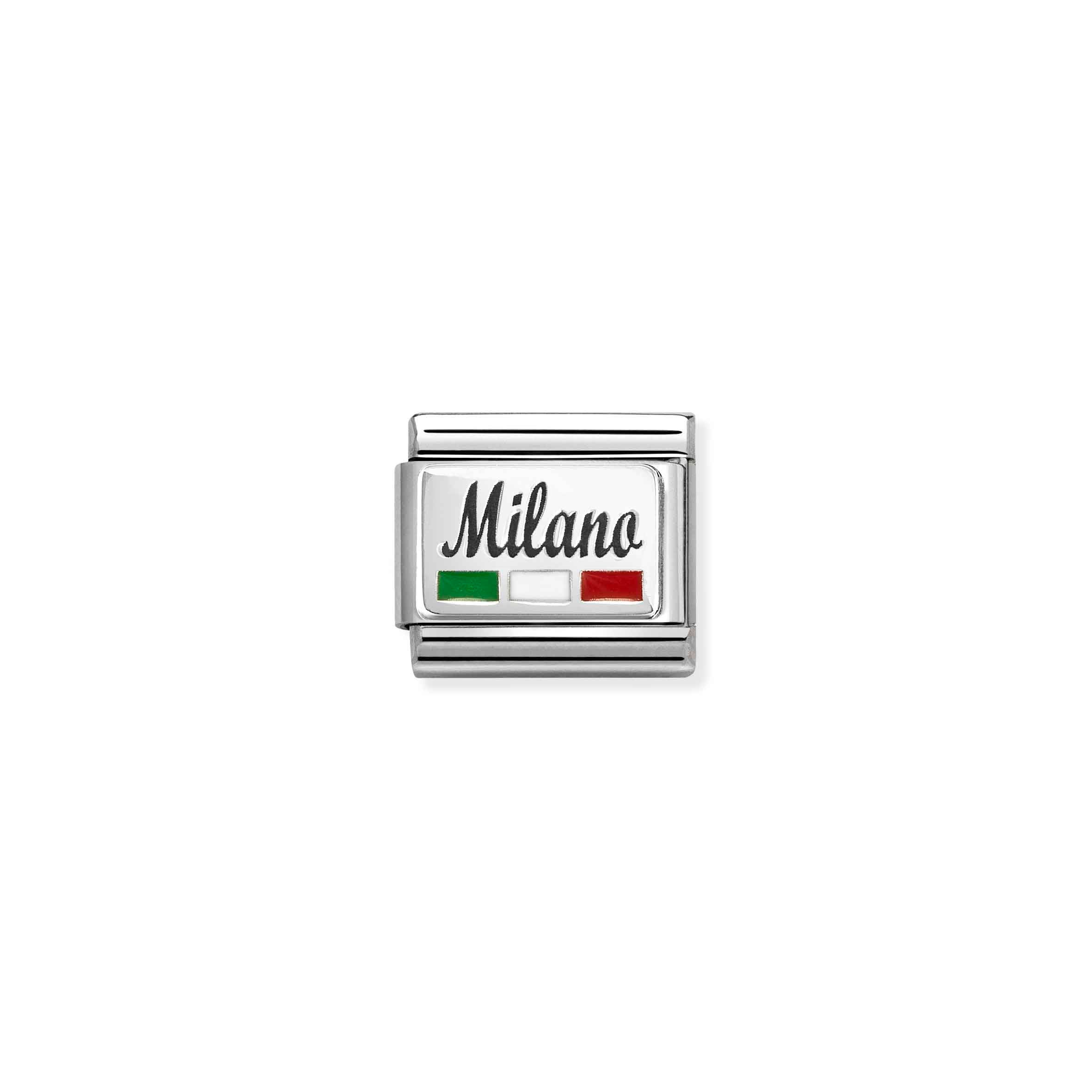 Charm, Composable Link, MILANO with flag
