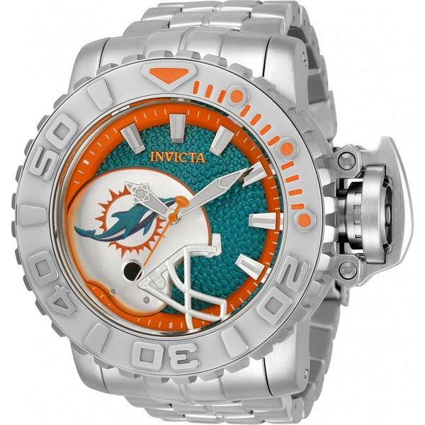 Invicta Men's 33021 NFL Dolphins Automatic Stainless Steel Watch