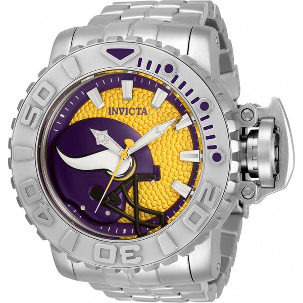 Invicta Men's 33023 NFL Vikings Automatic Stainless Steel Watch
