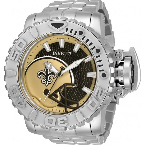 Invicta Men's 33025 NFL Saints Automatic Stainless Steel Watch