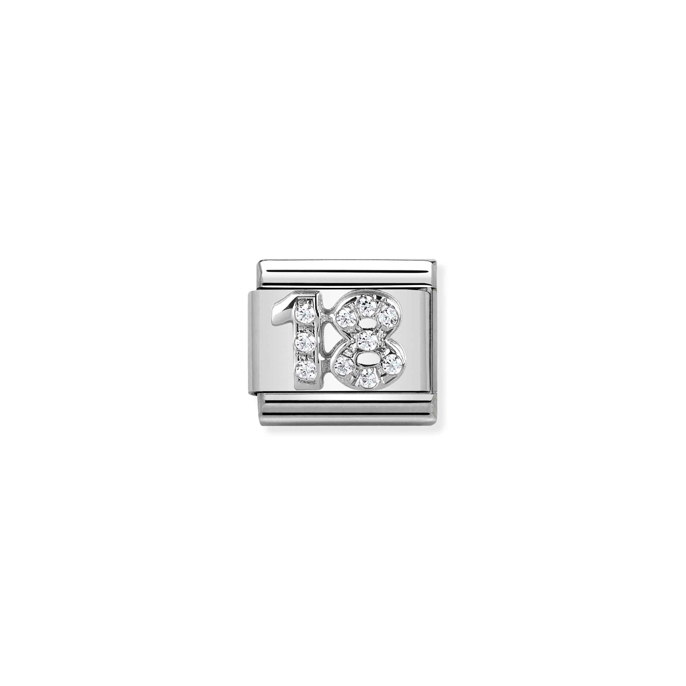 Charm, Composable Link, silver 18