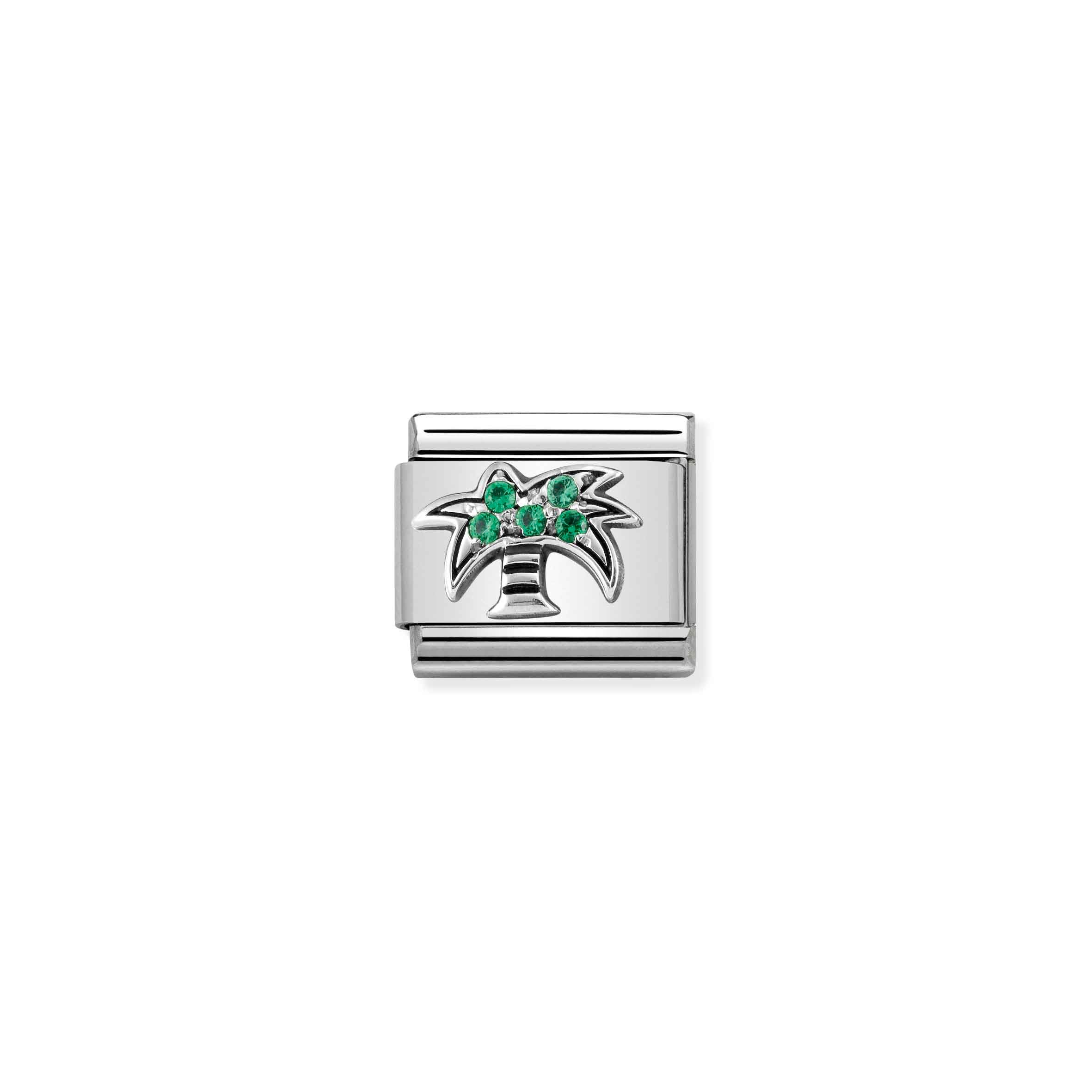 Charm, Composable Link, Palm Link with Zirconia