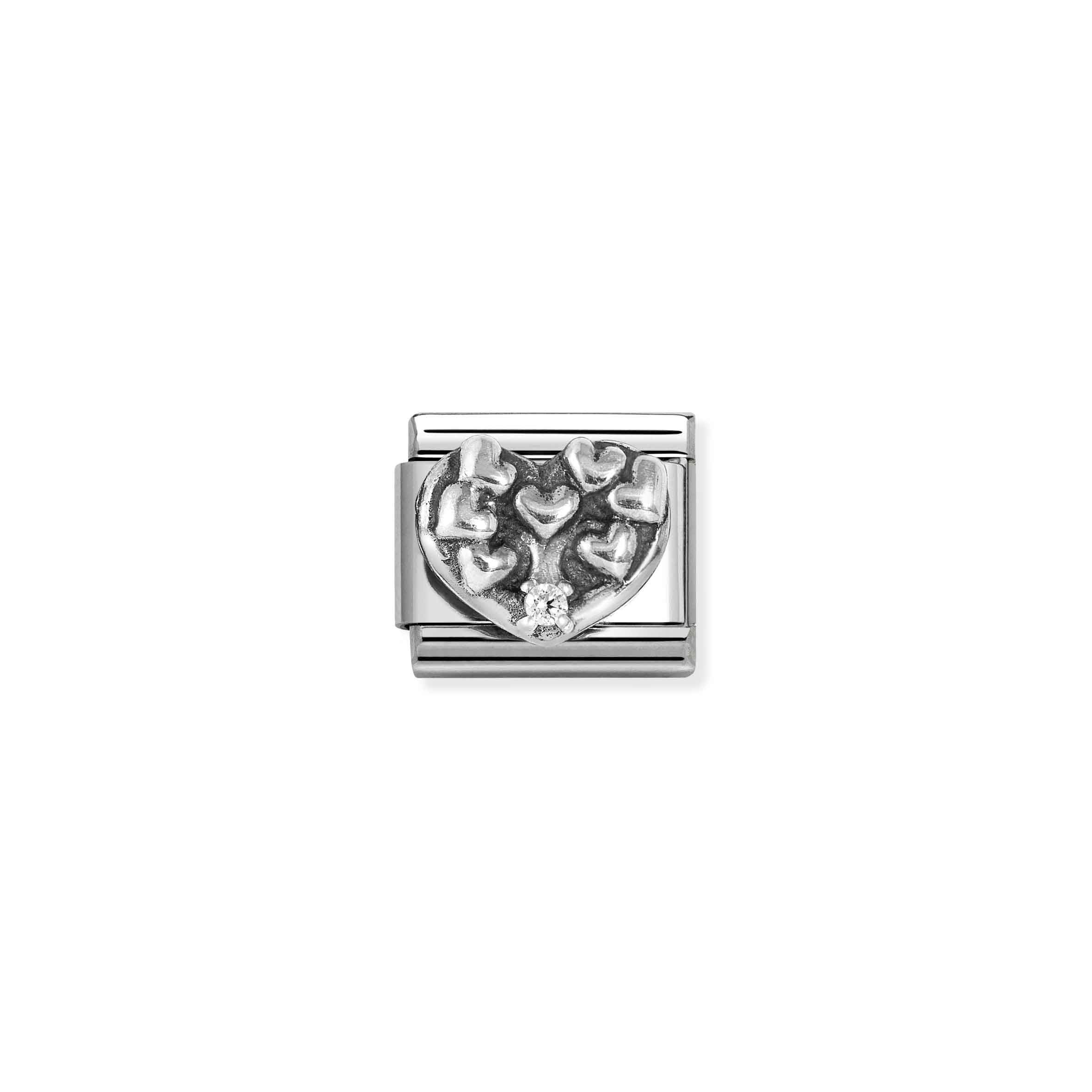 Charm, Composable Link, Heart Tree of Life, CZ