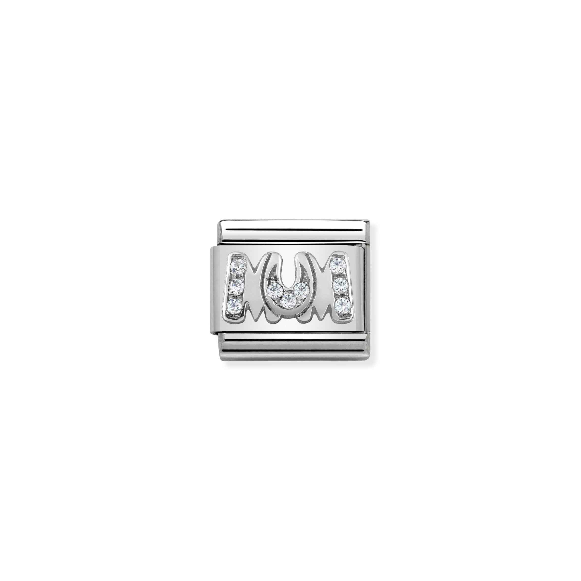 Charm, Composable Link, Mum with Zirconia