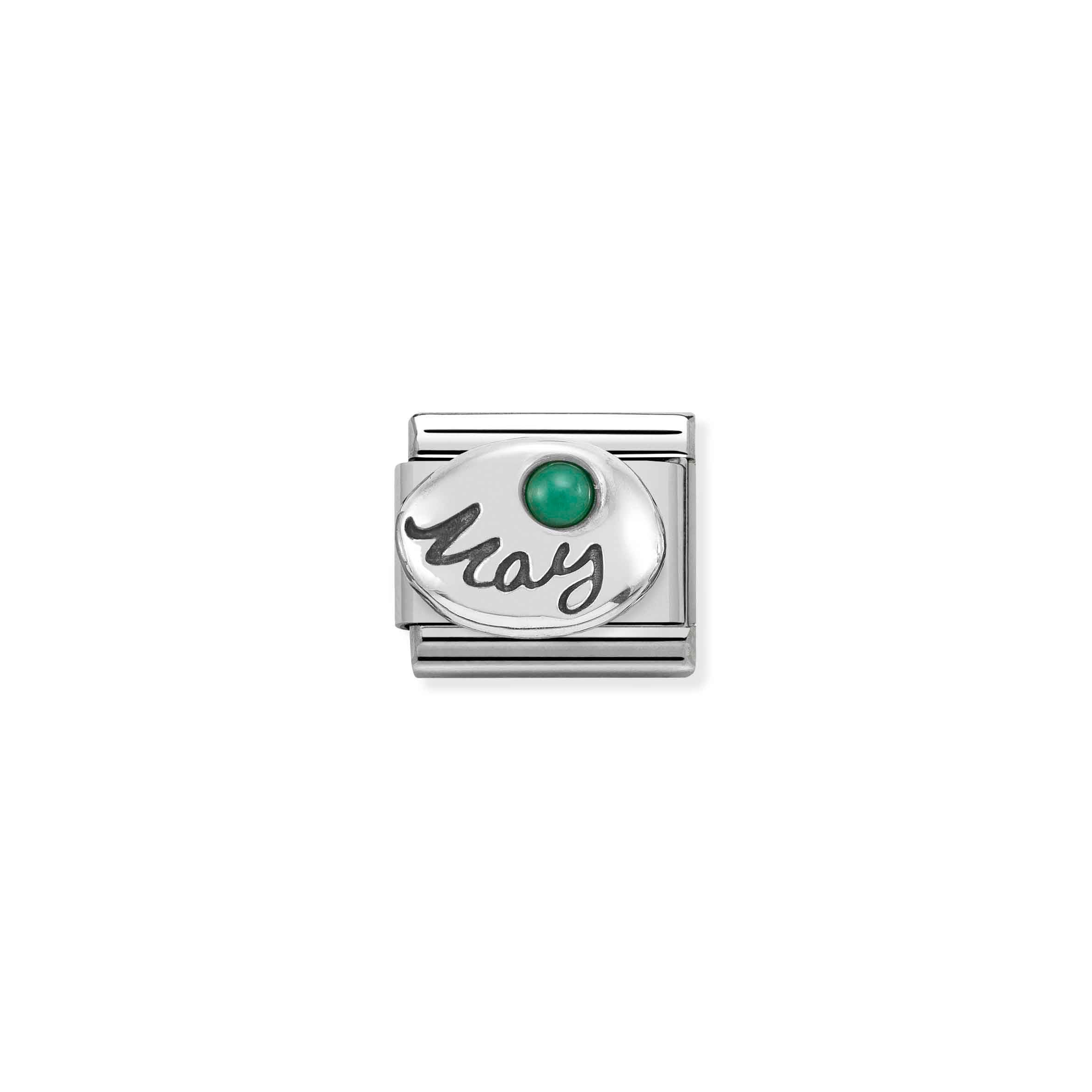 Charm, Composable Link, May in Silver