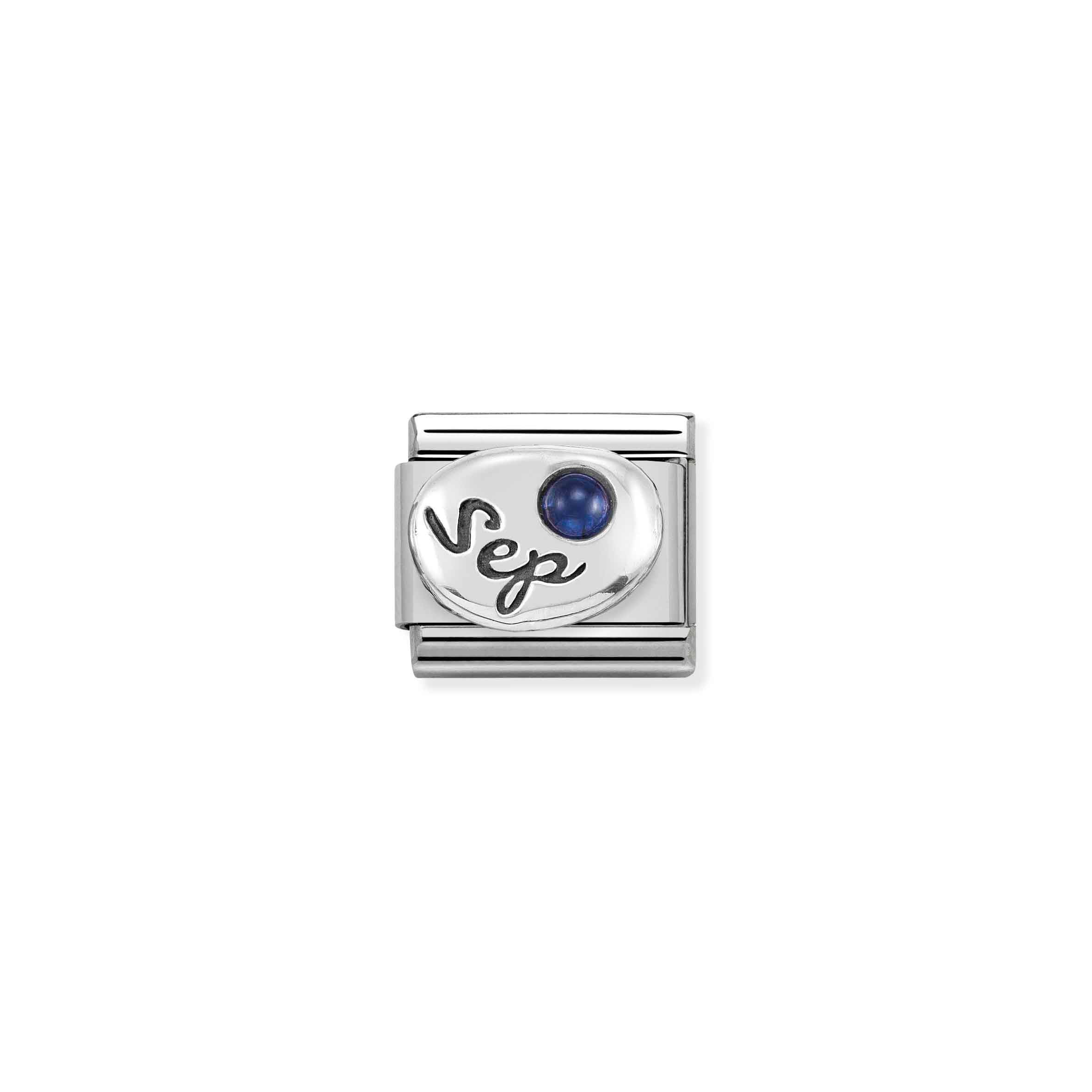 Charm, Composable Link, September in Silver