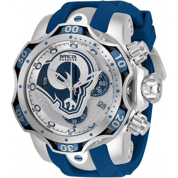 Invicta Men's 33079 NFL Rams Blue Silicone Watch
