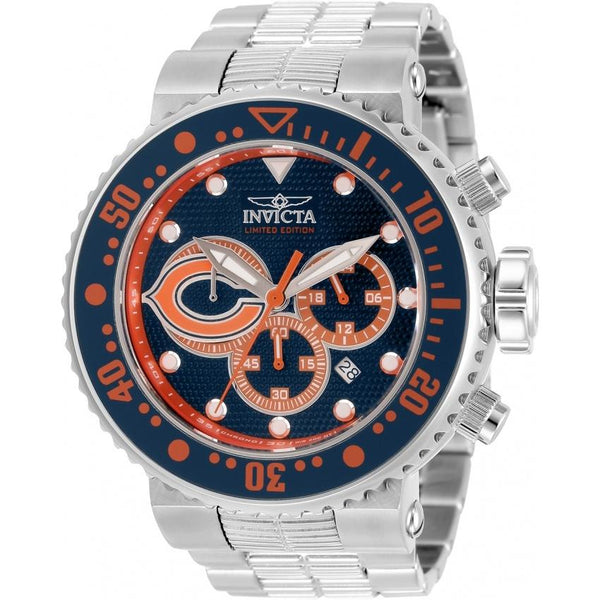 Invicta Men's 33120 NFL Bears Stainless Steel Watch