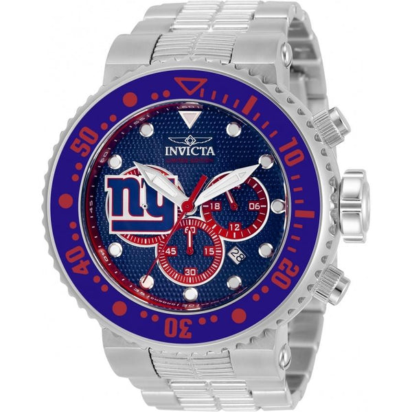 Invicta Men's 33138 NFL Giants Stainless Steel Watch