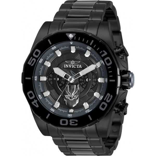 Invicta Men's 33149 Marvel Black Panther Black Stainless Steel Watch