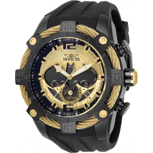 Invicta Men's 33165 DC Comics Batman Black Polyurethane Watch