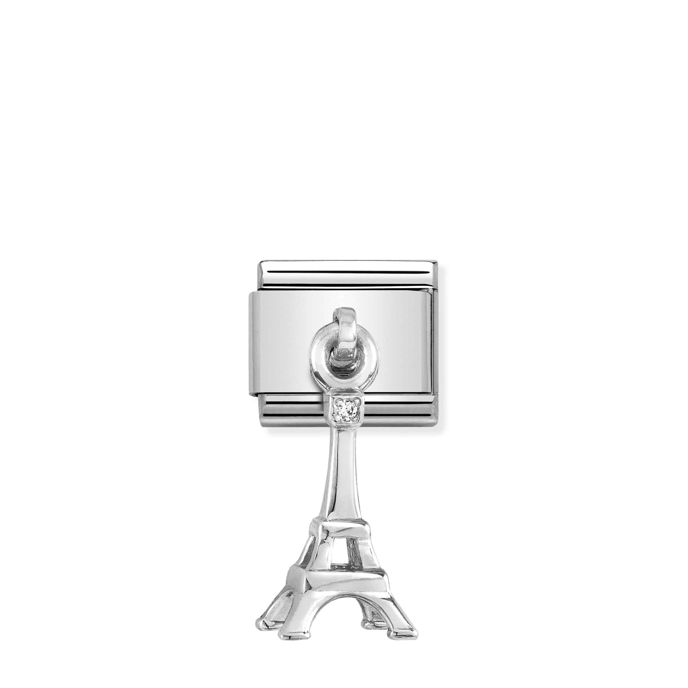 Charm, Composable Link, Silver Eiffel Tower symbol