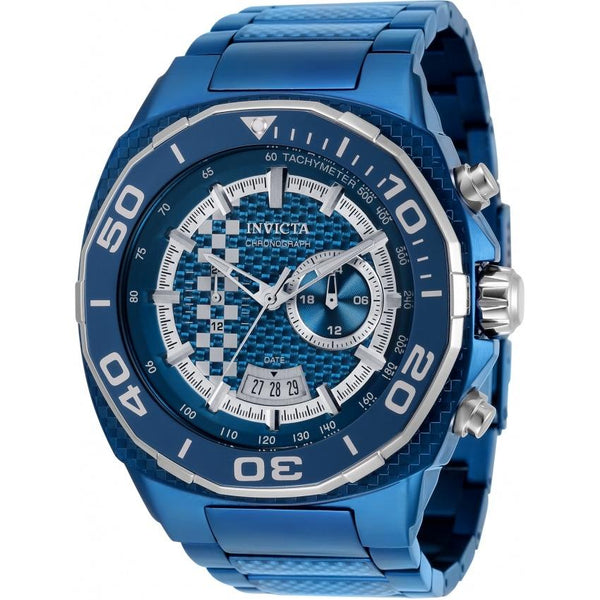 Invicta Men's 33200 Speedway Blue Stainless Steel Watch
