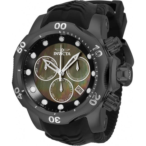 Invicta Men's 33304 Venom Black Polyurethane Watch
