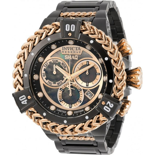 Invicta Men's 33414 Shaq Black Stainless Steel Watch