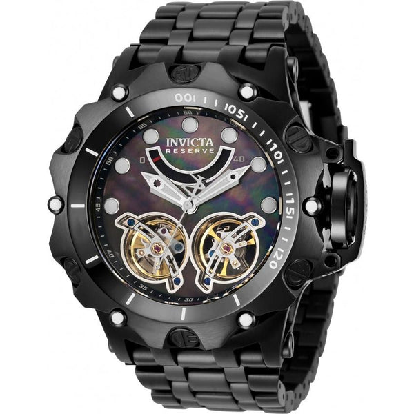 Invicta Men's 33554 Reserve Venom Automatic Black Stainless Steel Watch
