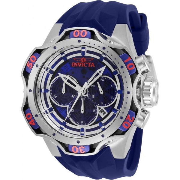 Invicta Men's 33632 Venom Blue Silicone Watch