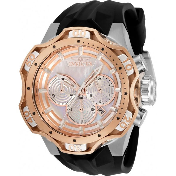 Invicta Men's 33638 Venom Black Silicone Watch