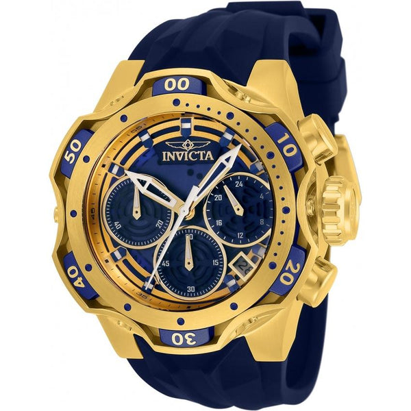 Invicta Women's 33643 Venom Blue Silicone Watch