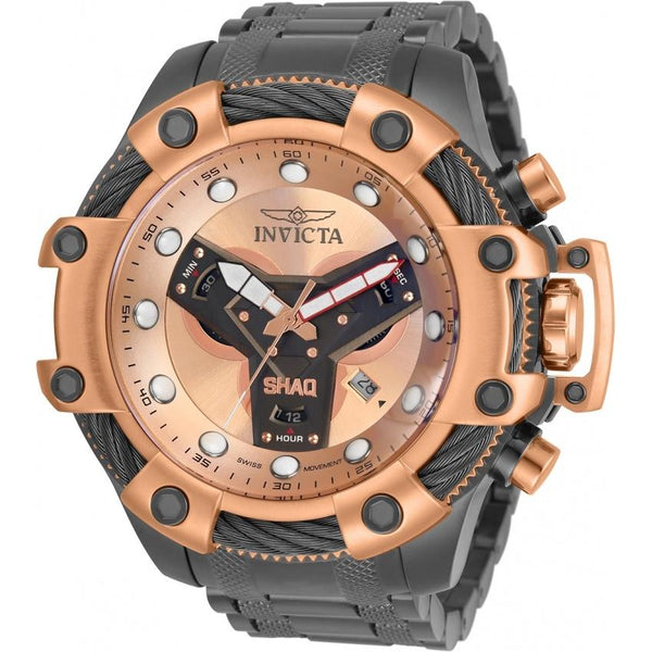 Invicta Men's 33658 Shaq Black Stainless Steel Watch
