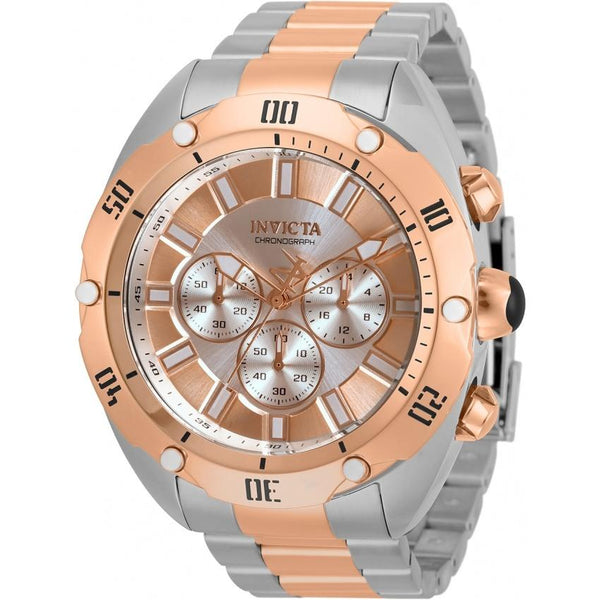 Invicta Men's 33753 Venom Rose-Tone and Silver Stainless Steel Watch