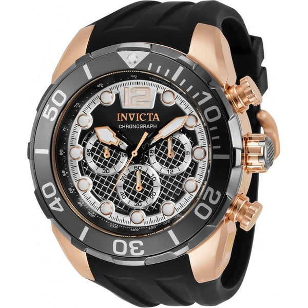 Invicta Men's 33822 Pro Diver Black Stainless Steel Watch