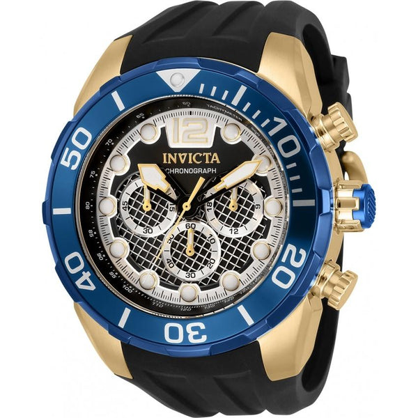 Invicta Men's 33823 Pro Diver Black Stainless Steel Watch