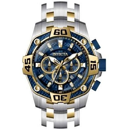 Invicta Men's 33845 Pro Diver Gold-Tone and Stainless Steel Stainless Steel Watch