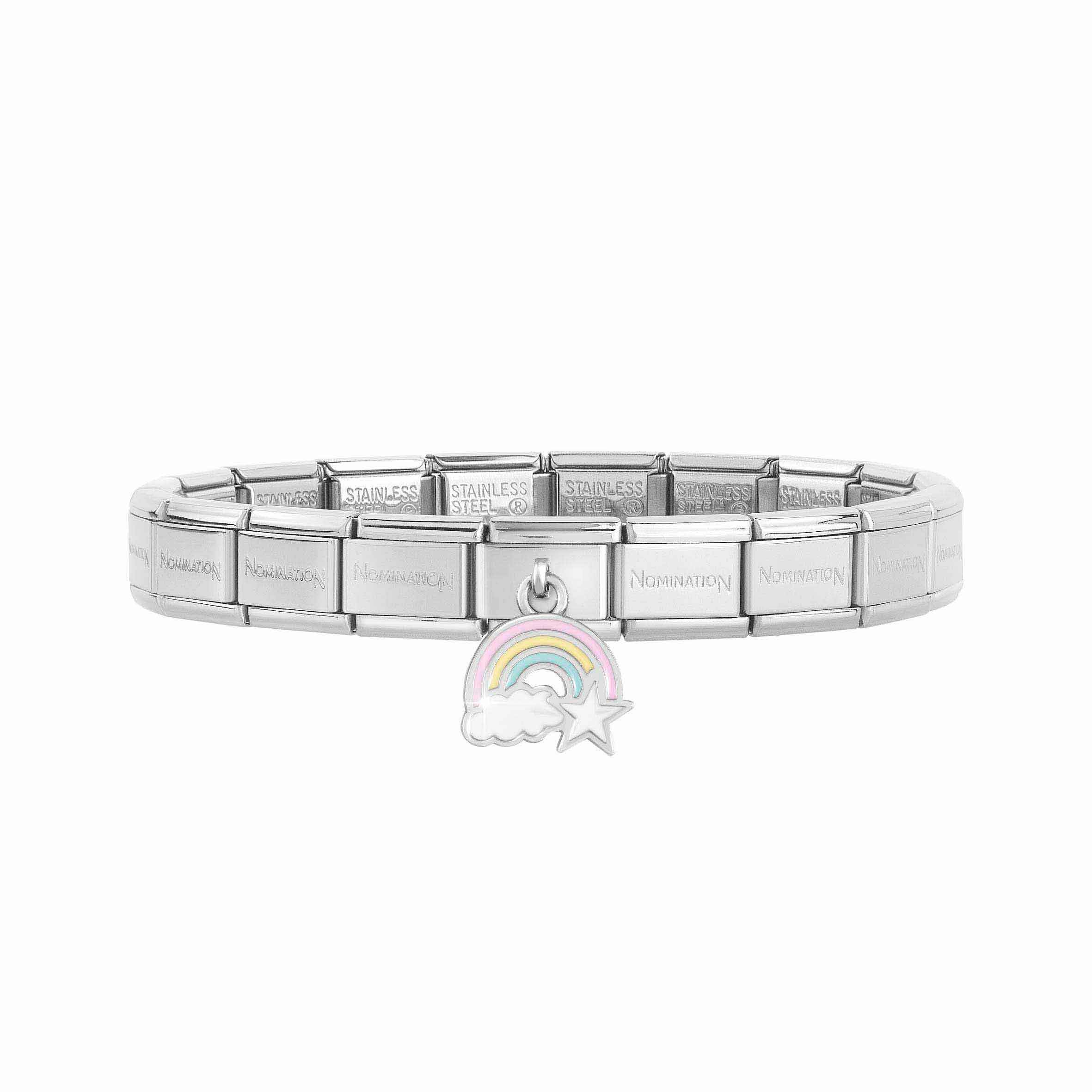 Composable Classic Bracelet with Rainbow