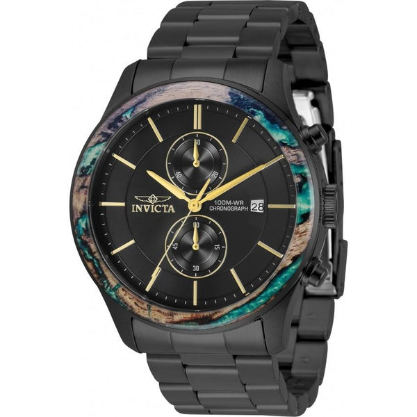 Invicta Men's 34063 Specialty Black Stainless Steel Watch