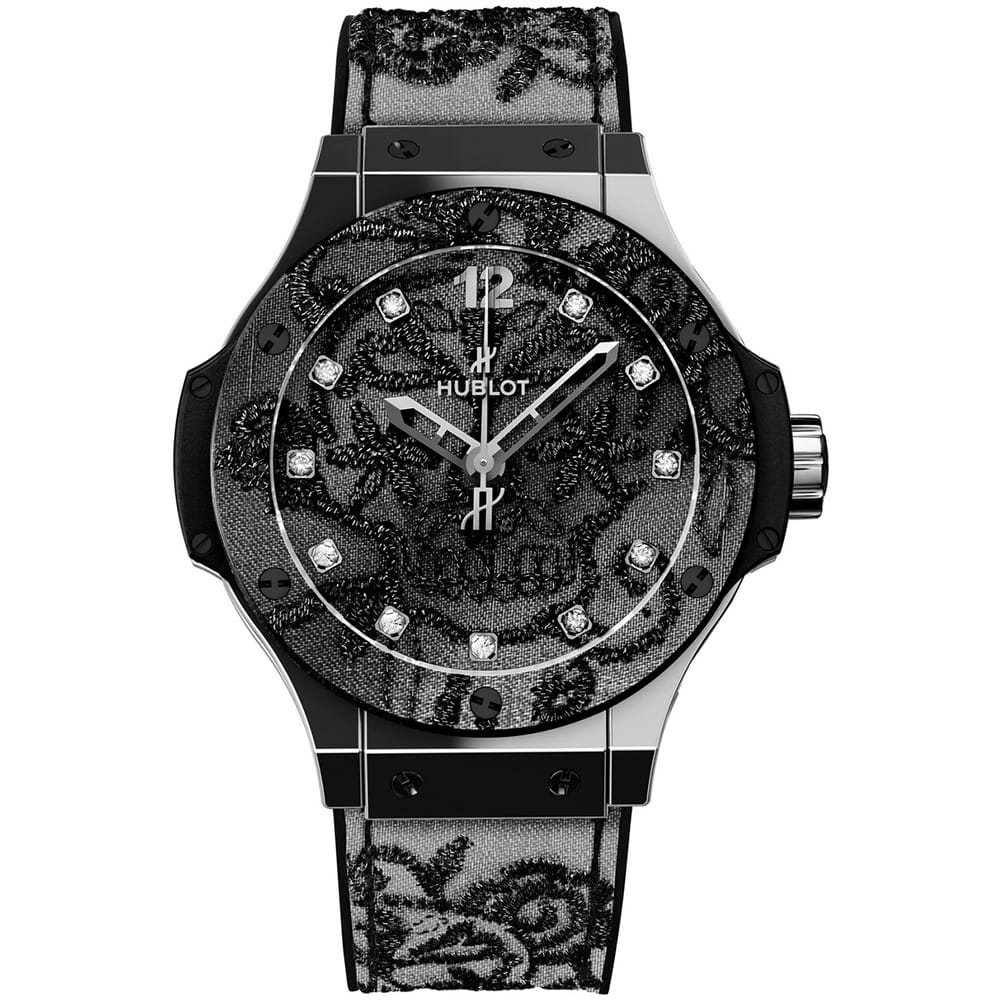 Hublot Big Bang Broderie 41mm Midsize Watch 343.SS.6570.NR.BSK16