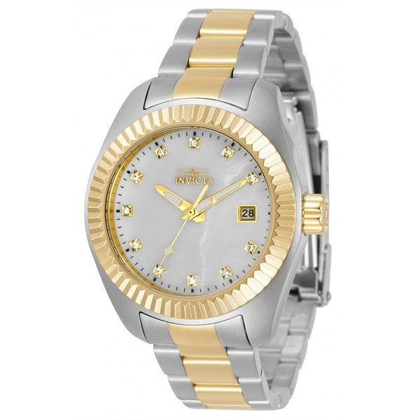 Invicta Women's 34444 Specialty Gold-Tone and Silver Stainless Steel Watch