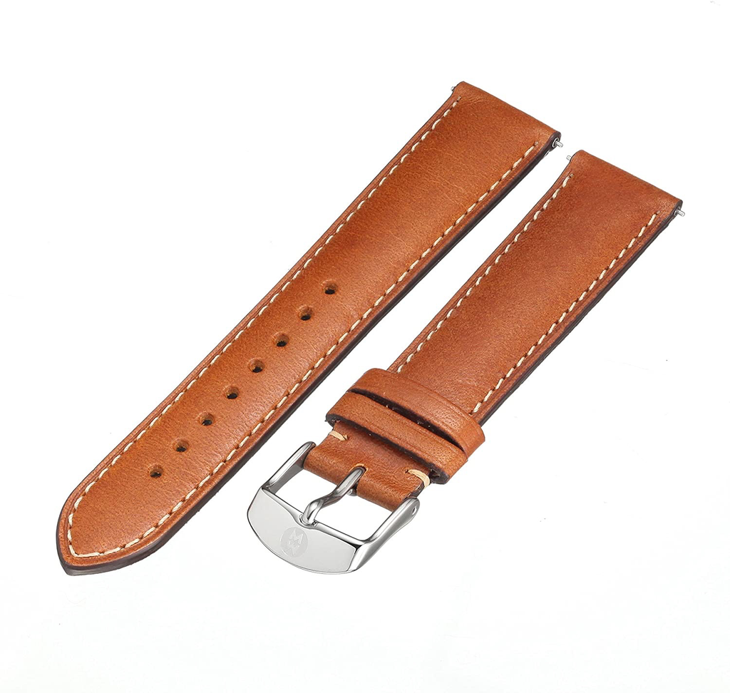 Strap Saddle Calfskin Leather Watch