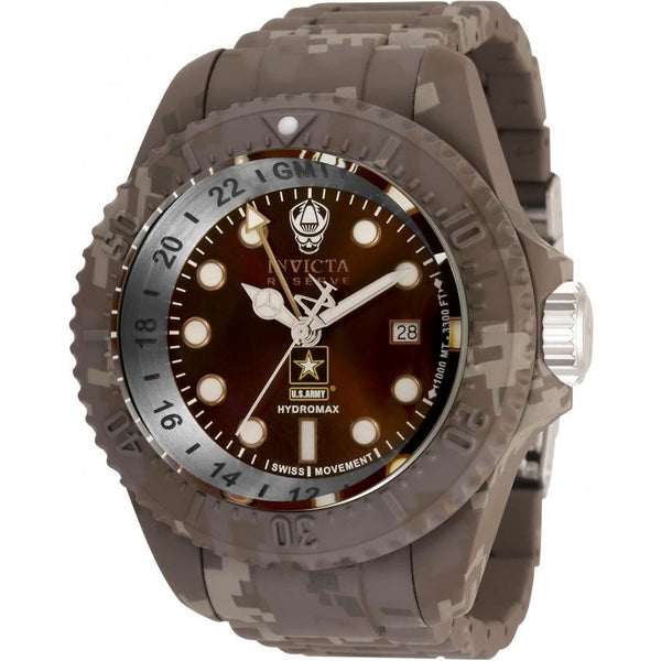 Invicta Men's 34578 U.S. Army Brown Stainless Steel Watch