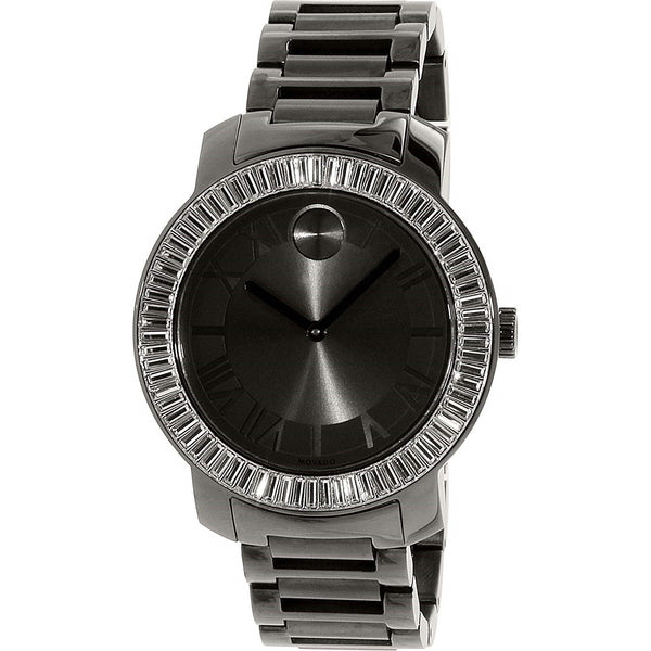Movado Women's 3600248 Bold Crystal Black Stainless Steel Watch