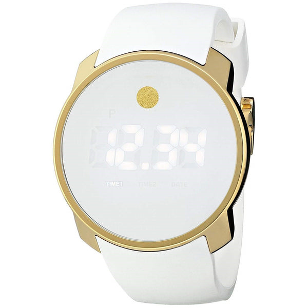 Movado Men's 3600252 Bold Digital White Silicone Watch