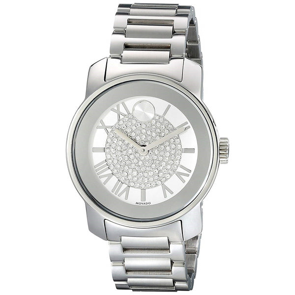 Movado Women's 3600254 Bold Crystal Stainless Steel Watch