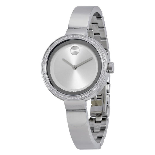 Movado Women's 3600281 Bold Diamond Stainless Steel Watch