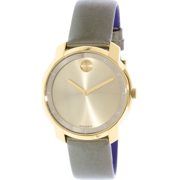 Movado Women's 3600312 Bold Green Leather Watch