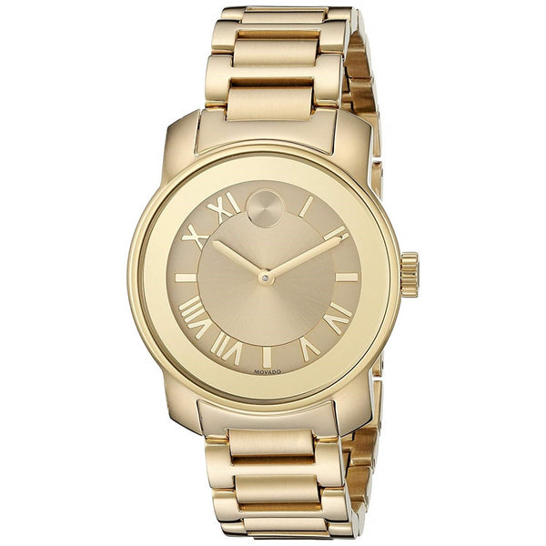Movado Women's 3600323 Bold Gold-tone Stainless Steel Watch