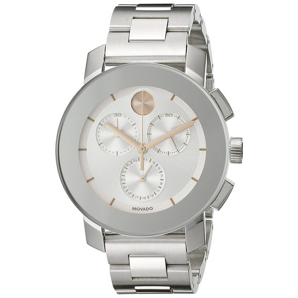 Movado Unisex 3600356 Bold Chronograph Stainless Steel Watch