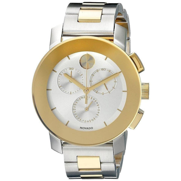 Movado Unisex 3600357 Bold Chronograph Two-Tone Stainless Steel Watch
