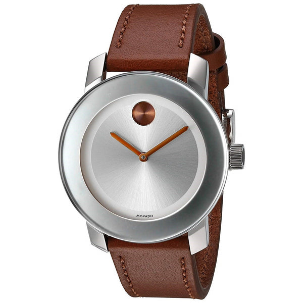 Movado Women's 3600379 Bold Brown Leather Watch