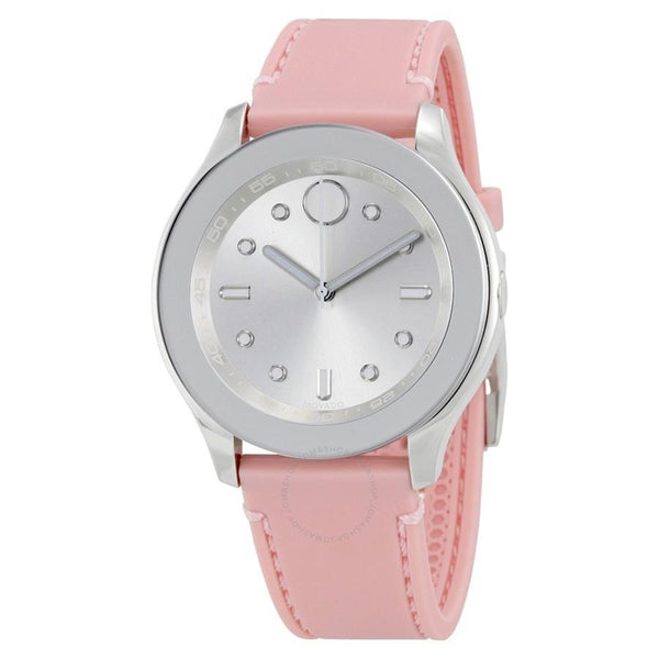 Movado Women's 3600414 Bold Pink Leather Watch