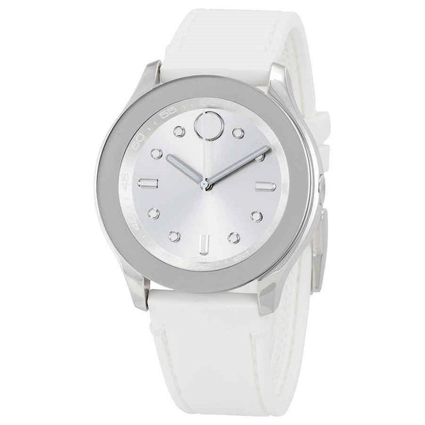 Movado Women's 3600419 Bold White Silicone Watch