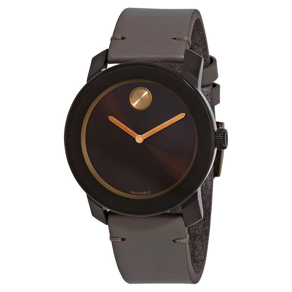 Movado Men's 3600455 Bold Brown Leather Watch