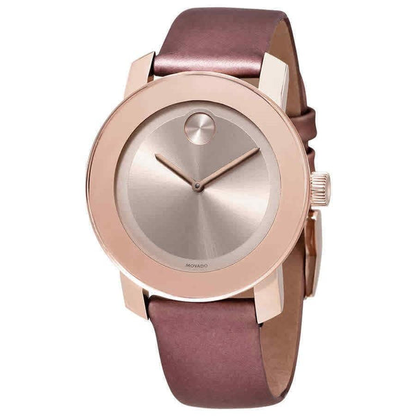 Movado Women's 3600457 Bold Pink Leather Watch