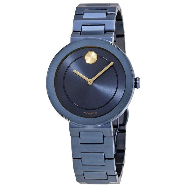Movado Women's 3600499 Bold Blue Stainless Steel Watch