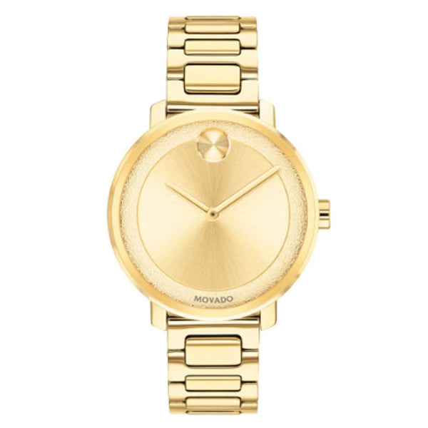 Movado Women's 3600502 Bold Gold-Tone Stainless Steel Watch