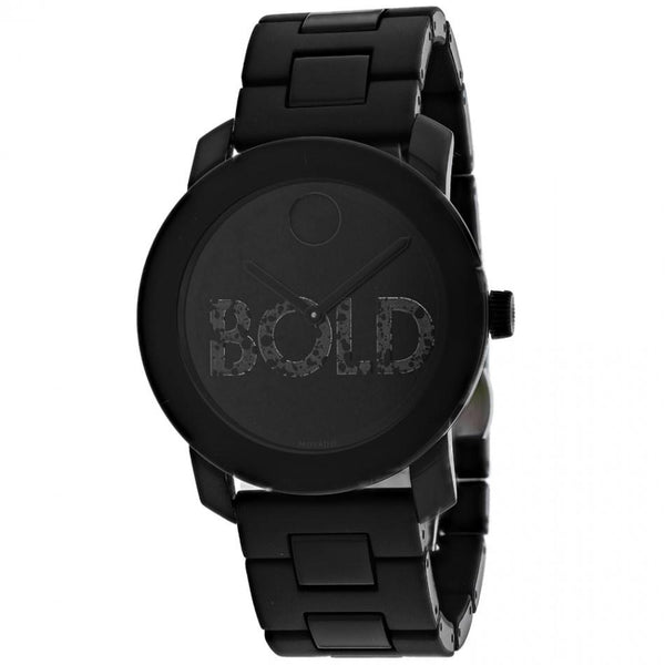 Movado Men's 3600559 Bold Black Stainless Steel Watch
